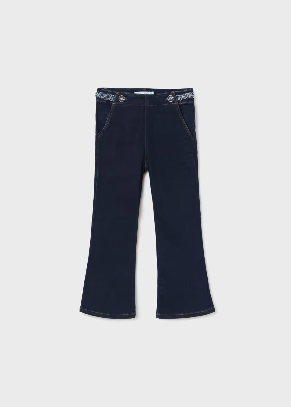 Pantalón Tipo Jean Flare Niña