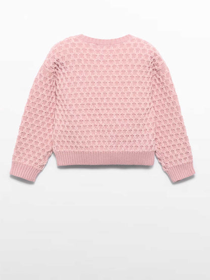 Sweater Jacquard Chenilla