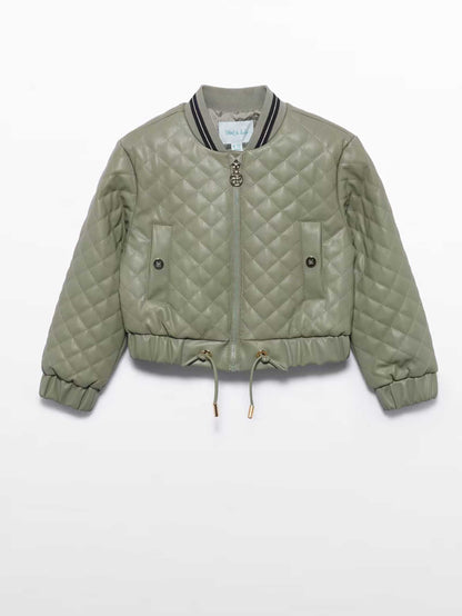 Chaqueta Polipiel Acolchada