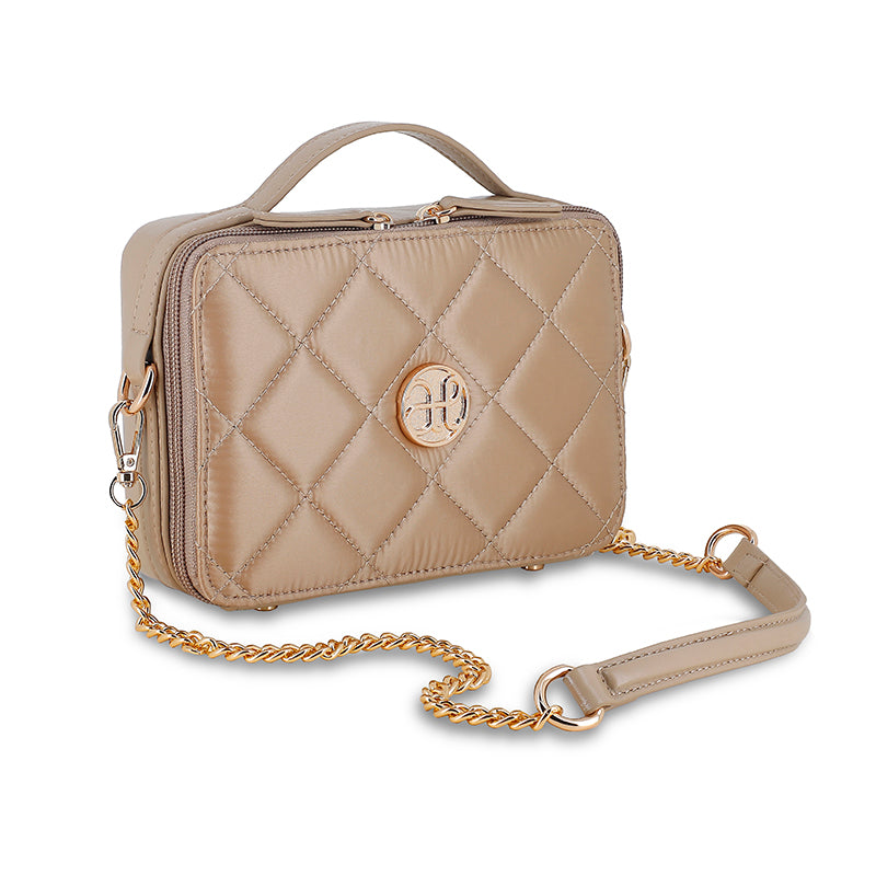 Cartera Acolchada Avena