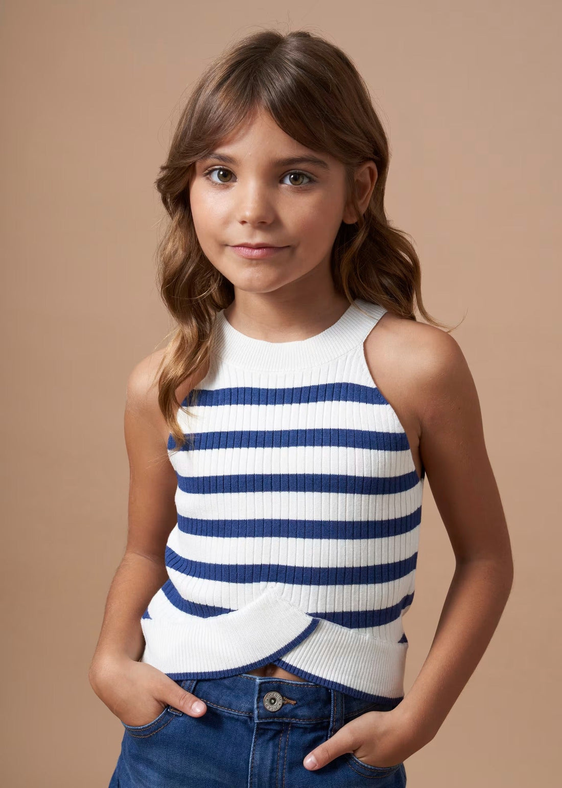 Top Tricot Rayas Chica