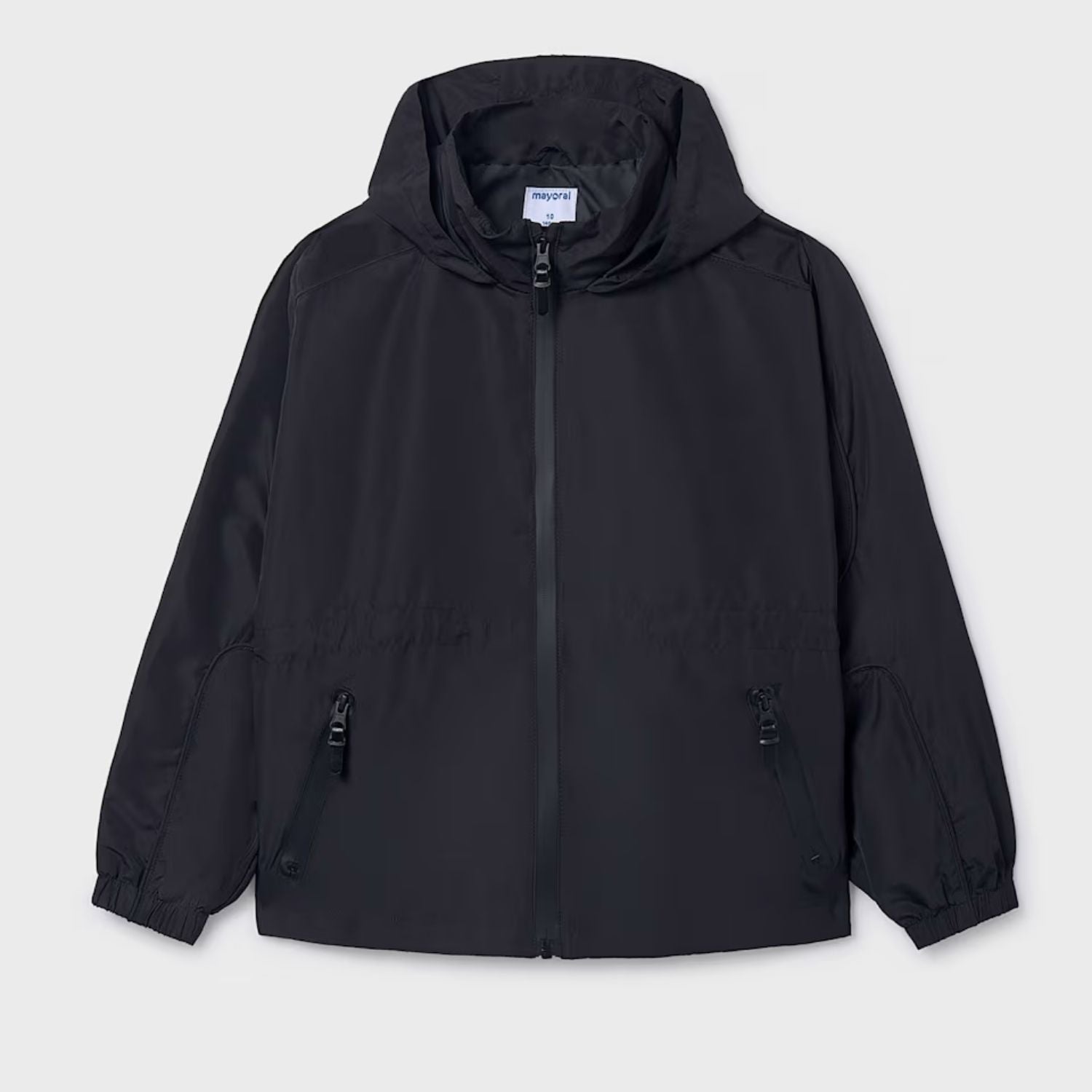Cortavientos Hooded Negro