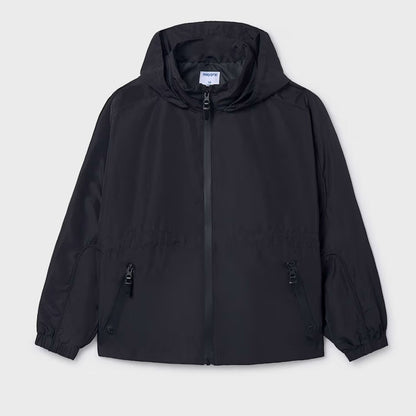 Cortavientos Hooded Negro