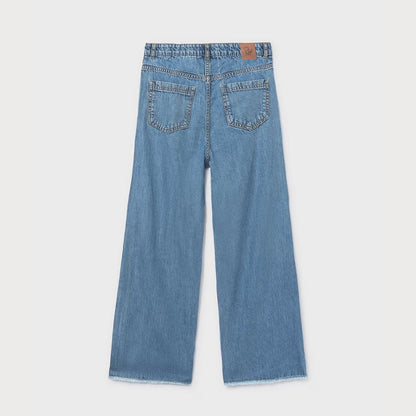 Jeans Wide Leg Fluido Stars