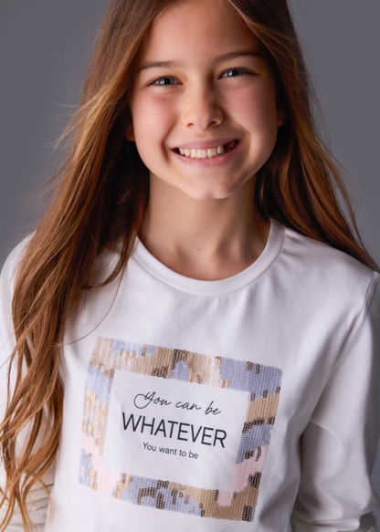 Camiseta Básica Nata