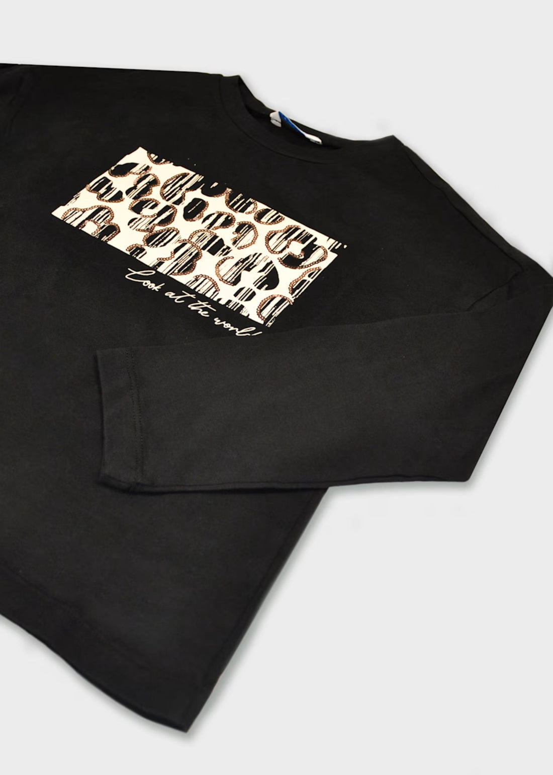 Camiseta Animal Print 100% Cotton