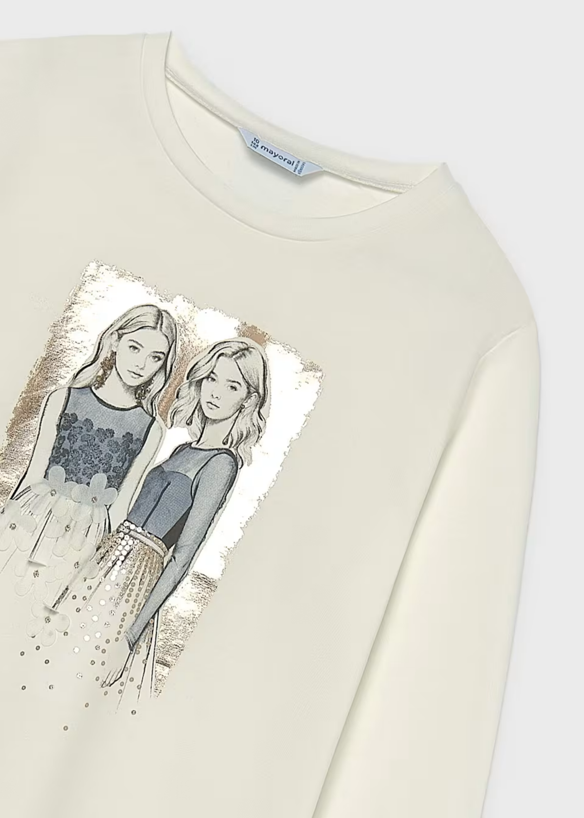 Camiseta Fashion Friends Nata