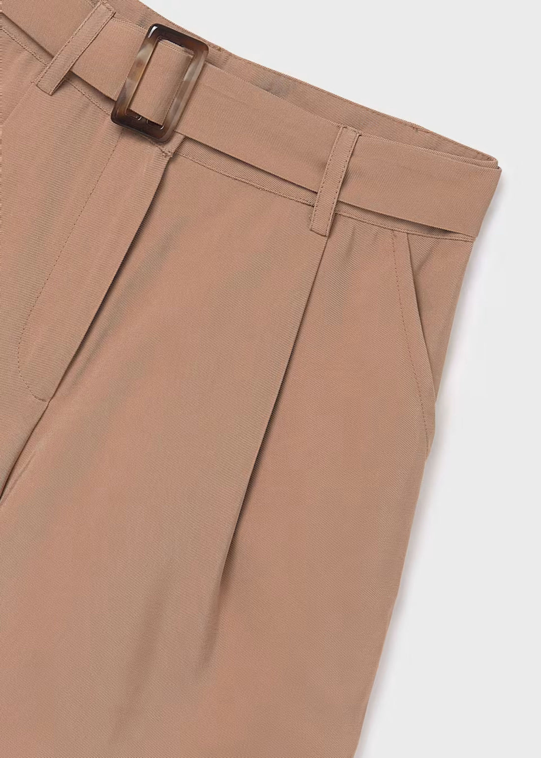 Short Cinturón Cámel