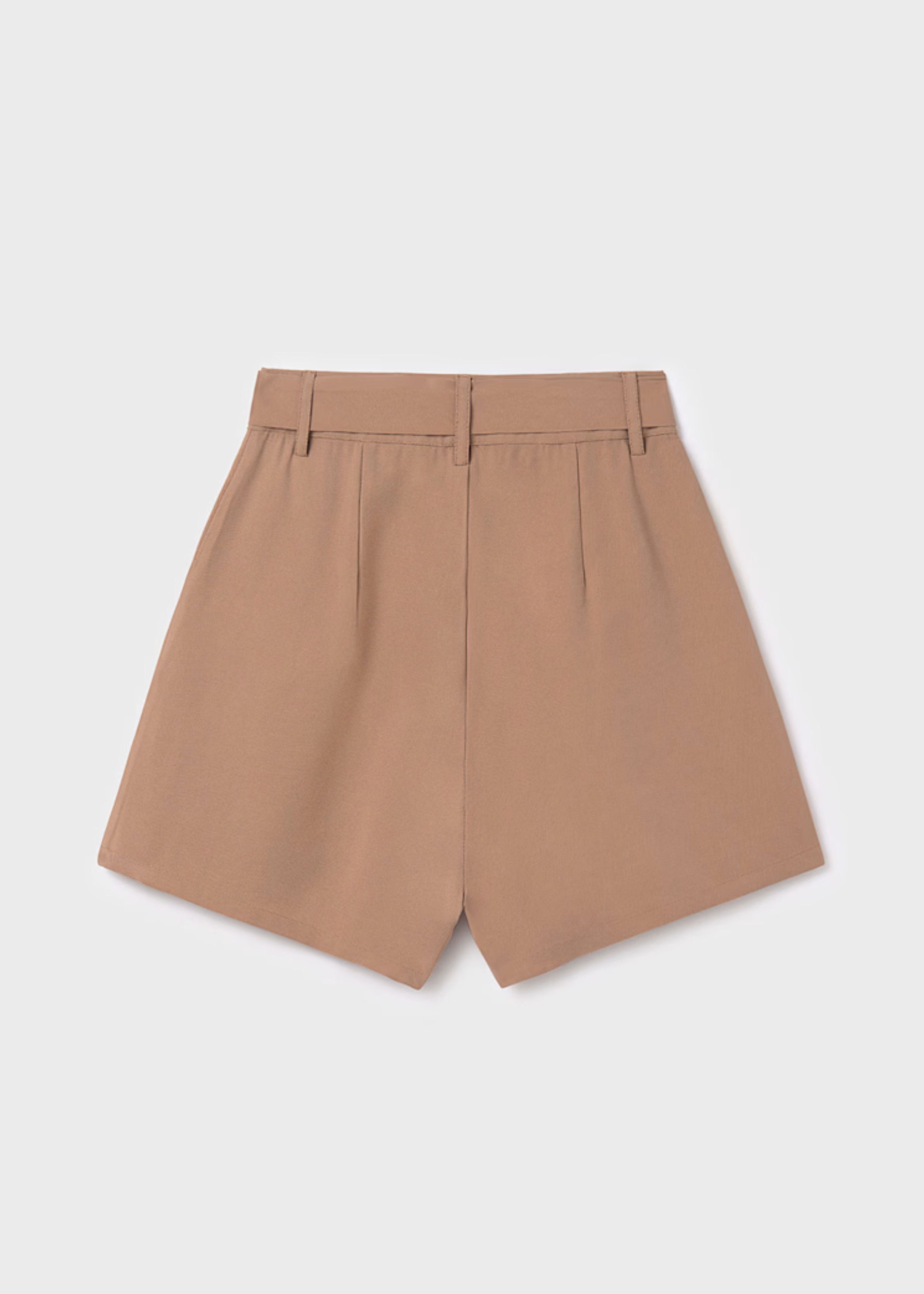Short Cinturón Cámel