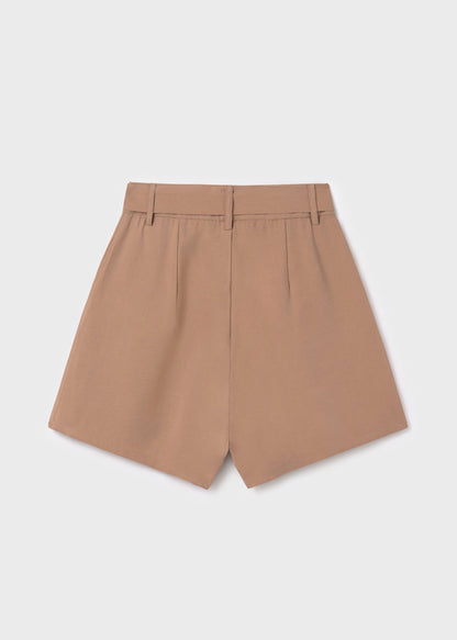 Short Cinturón Cámel