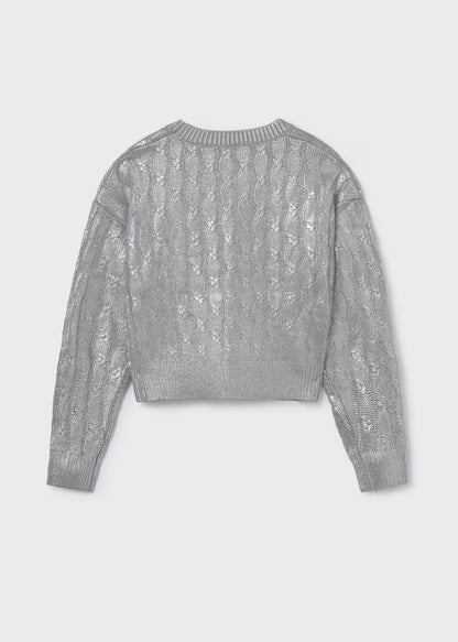 Jersey Trenzado Silver
