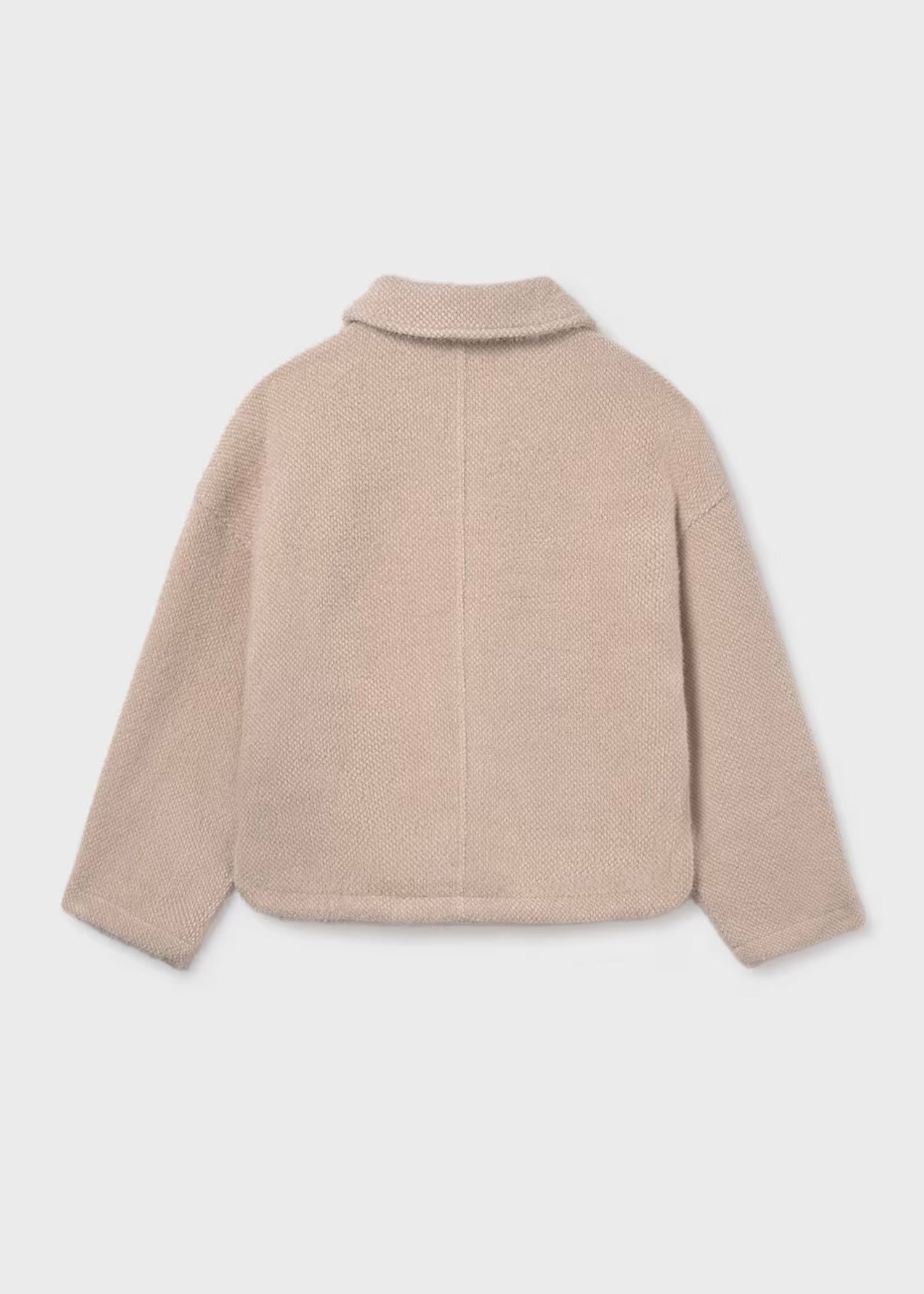 Abrigo Punto Pelo Arena