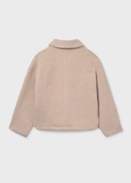 Abrigo Punto Pelo Arena