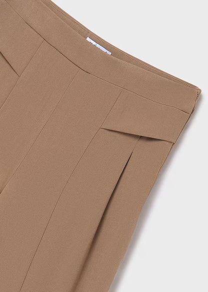 Pantalón Wide Leg Cámel