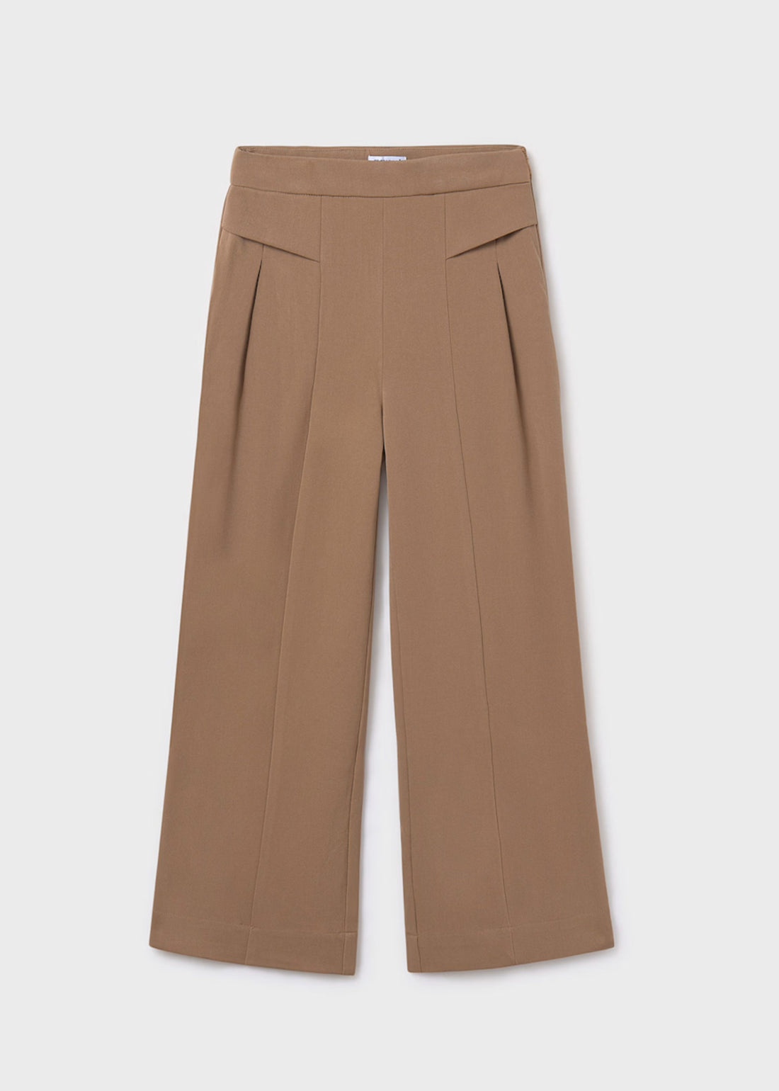 Pantalón Wide Leg Cámel