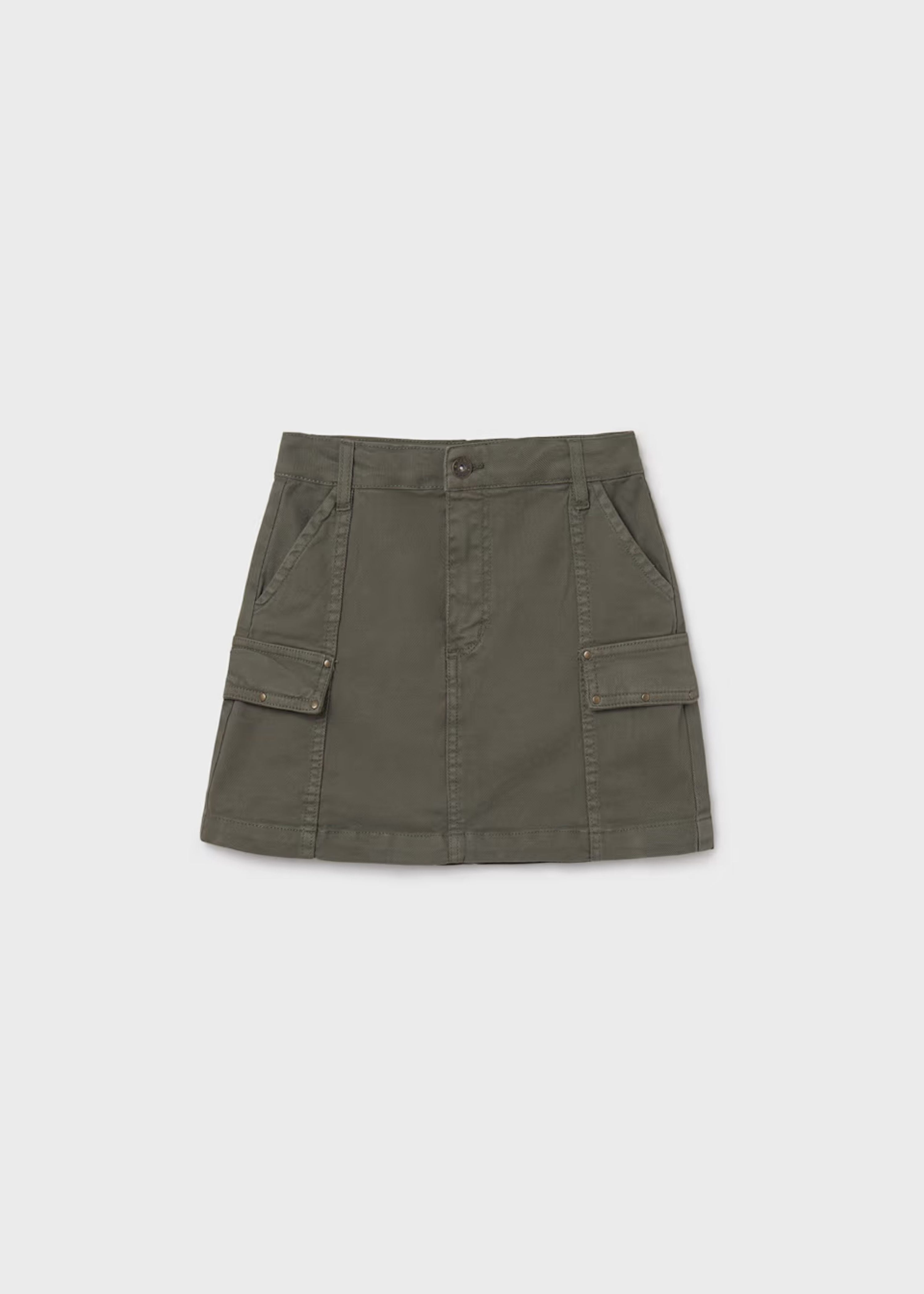 Falda Cargo Oliva