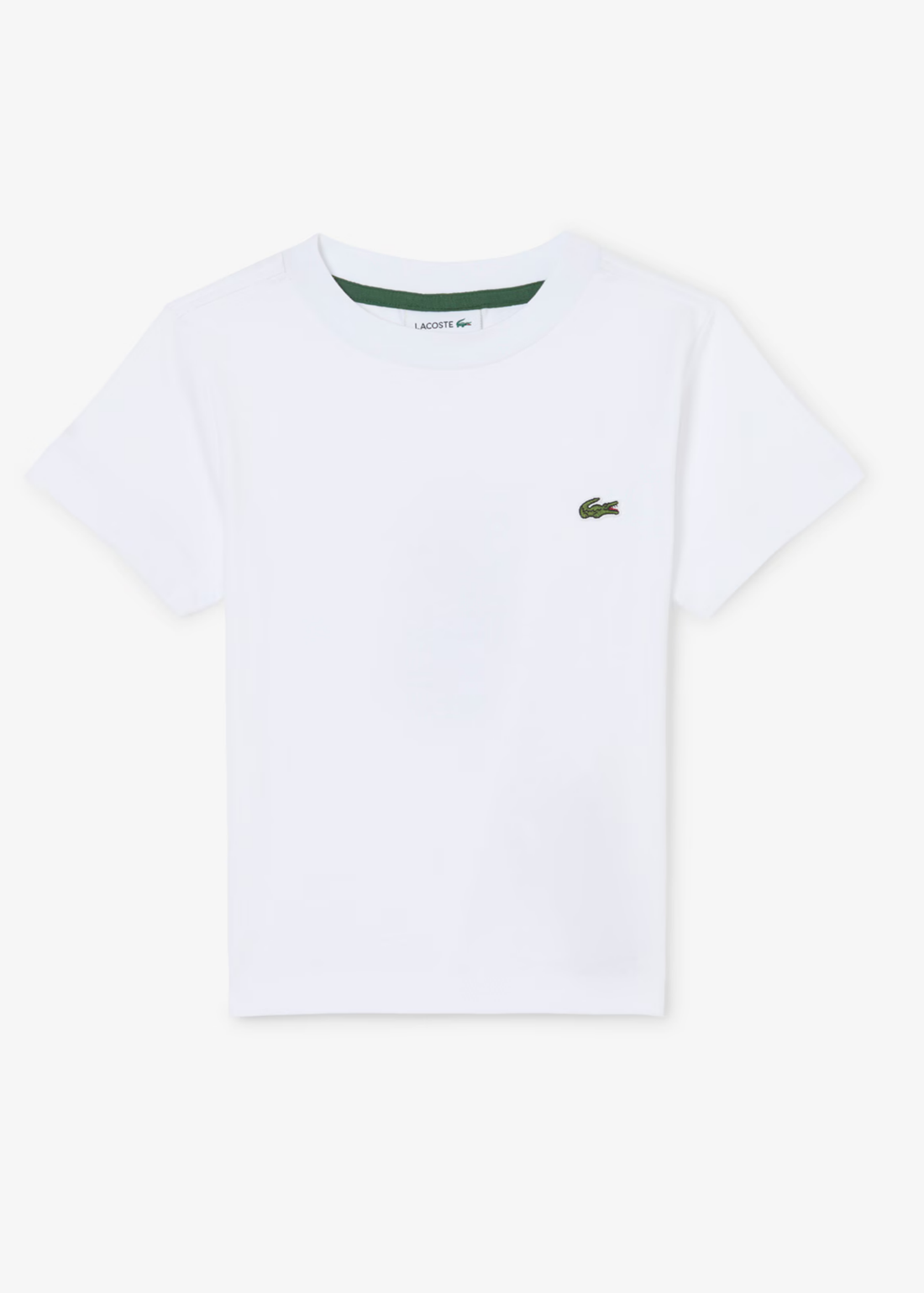 Camiseta Lacoste Blanco Minimalista