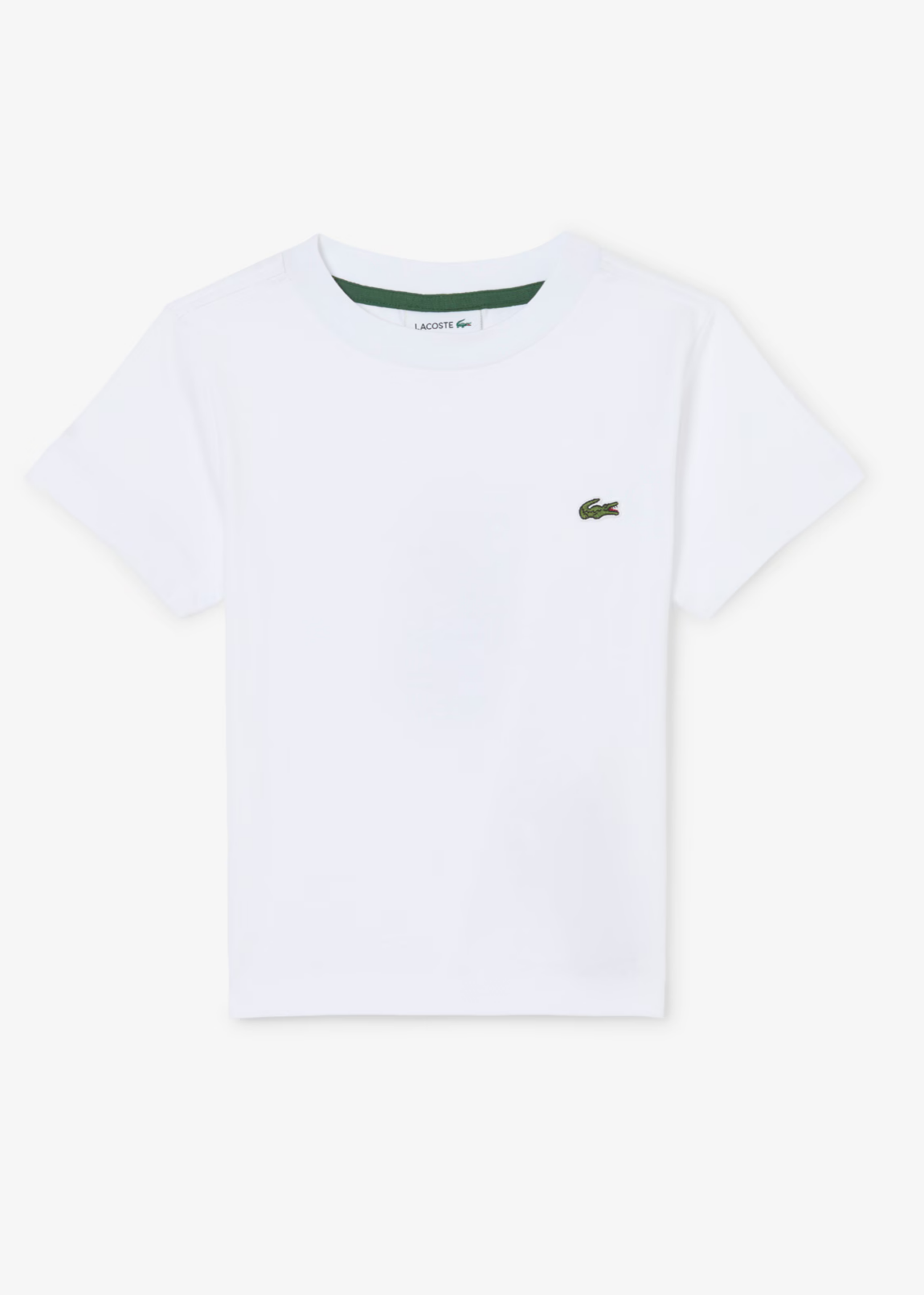 Camiseta Lacoste Blanco Minimalista