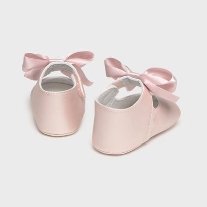Zapatos Ceremonia Lazo Rosa