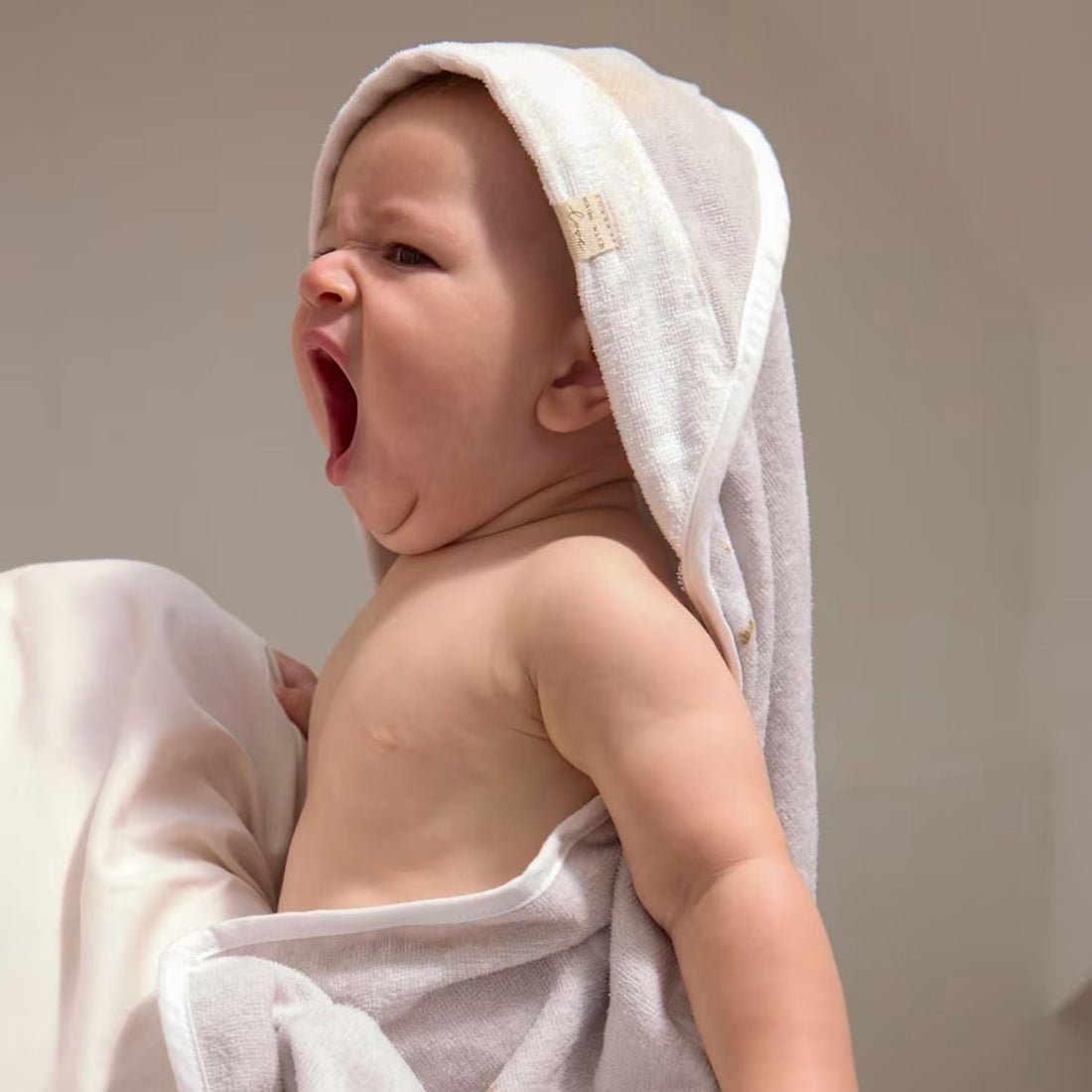 Toalla Gorro Little Animals Plata