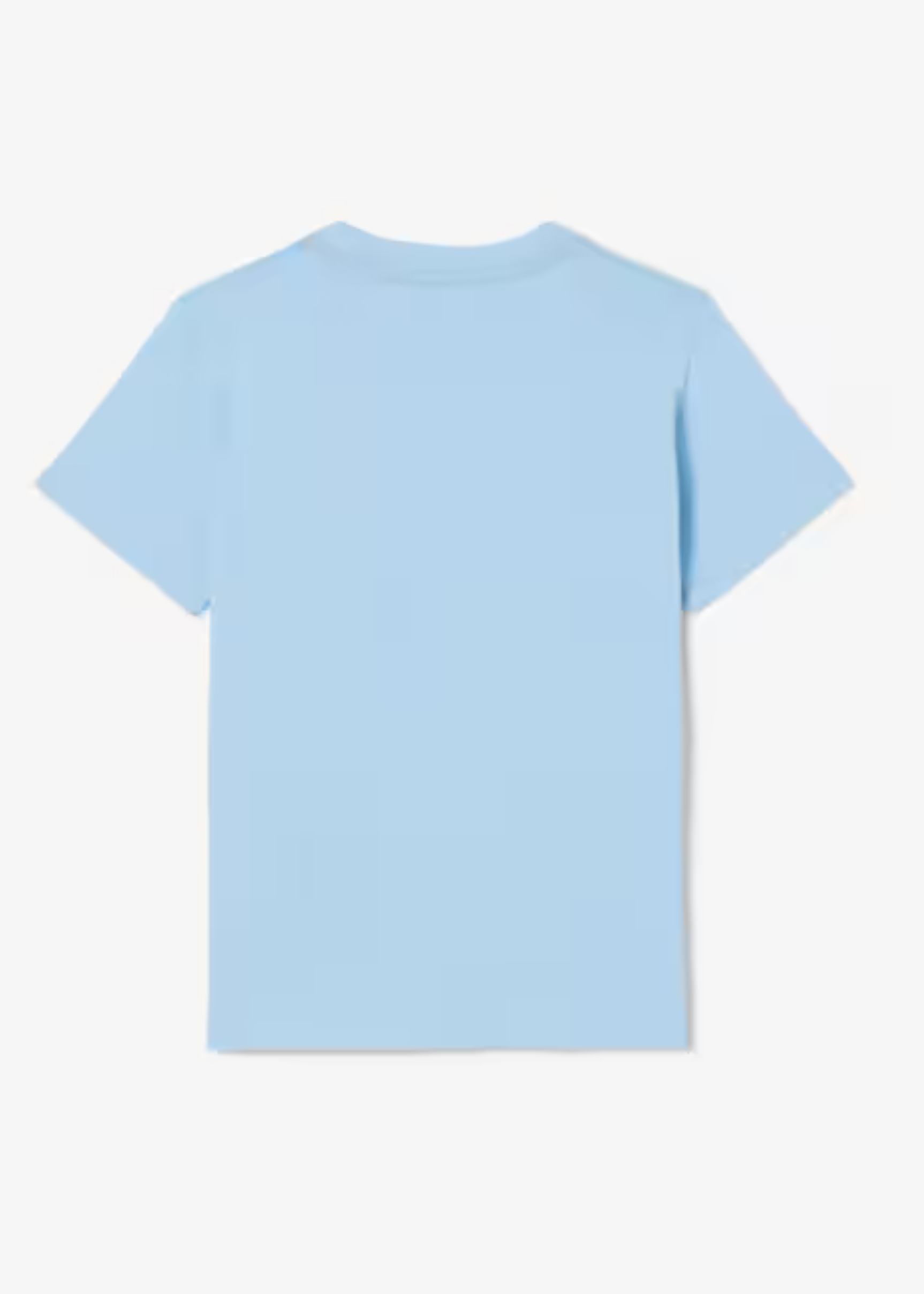 Camiseta Lacoste Celeste Logo Bordado