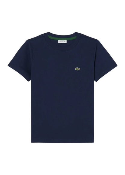 Camiseta Lacoste Azul Minimalista