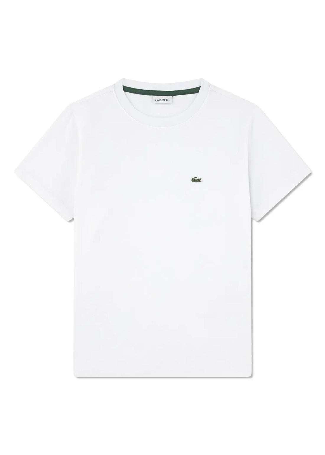 Camiseta Lacoste Minimalista Blanca