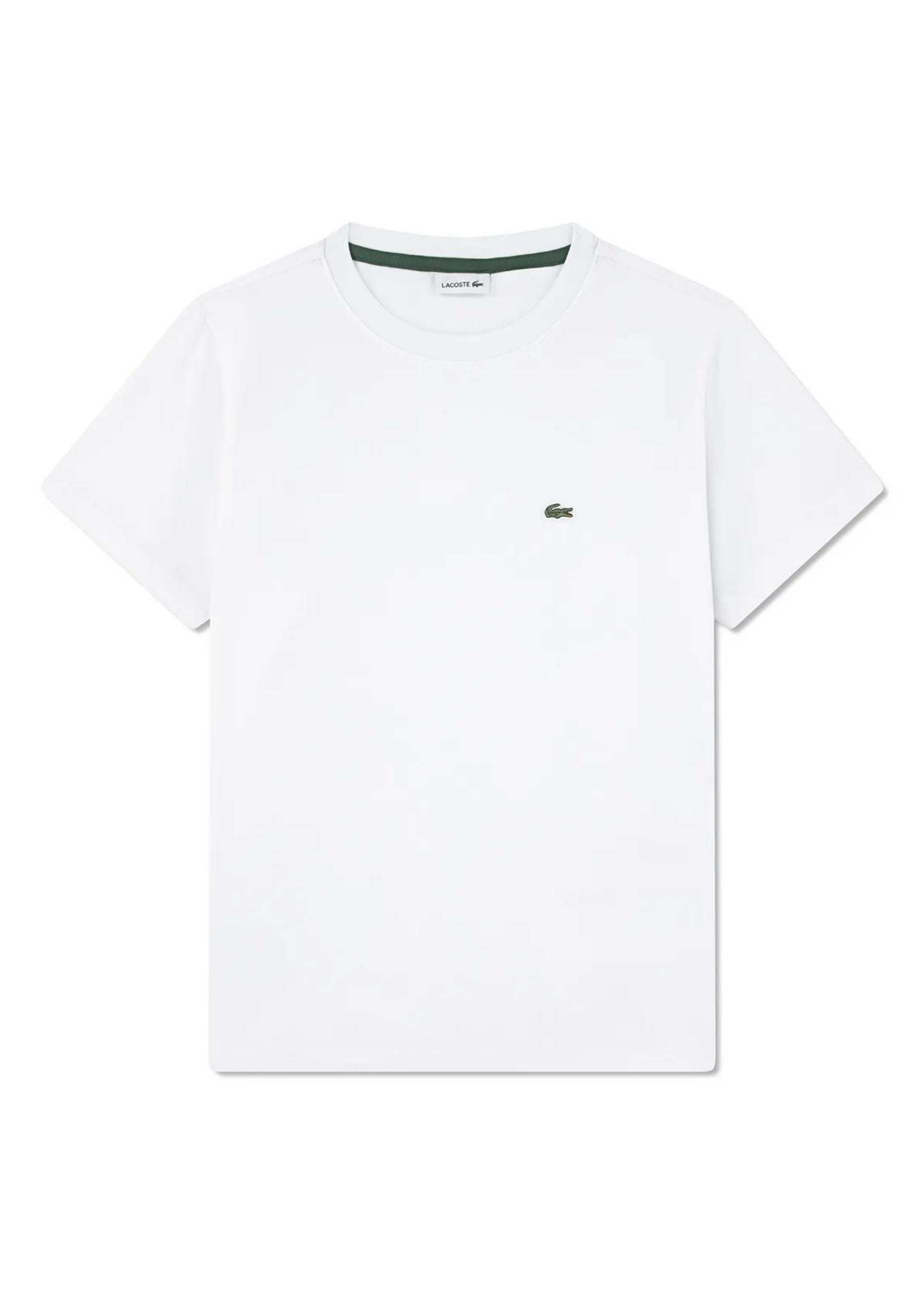 Camiseta Lacoste Minimalista Blanca