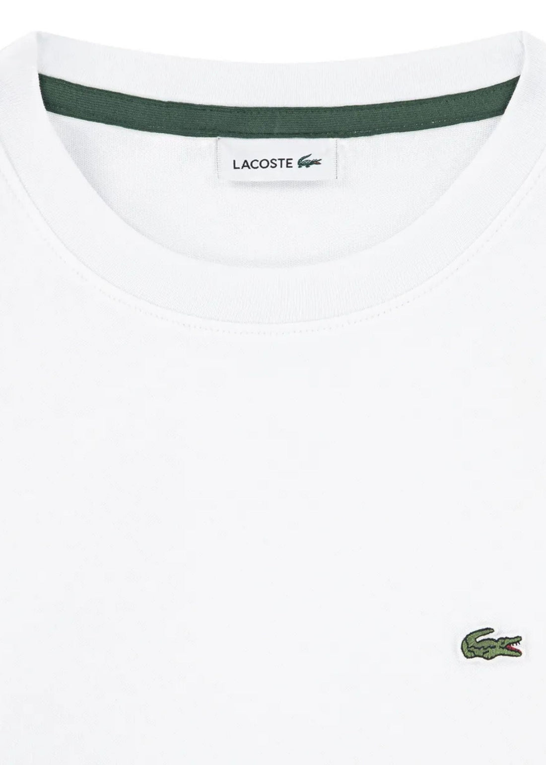 Camiseta Lacoste Minimalista Blanca