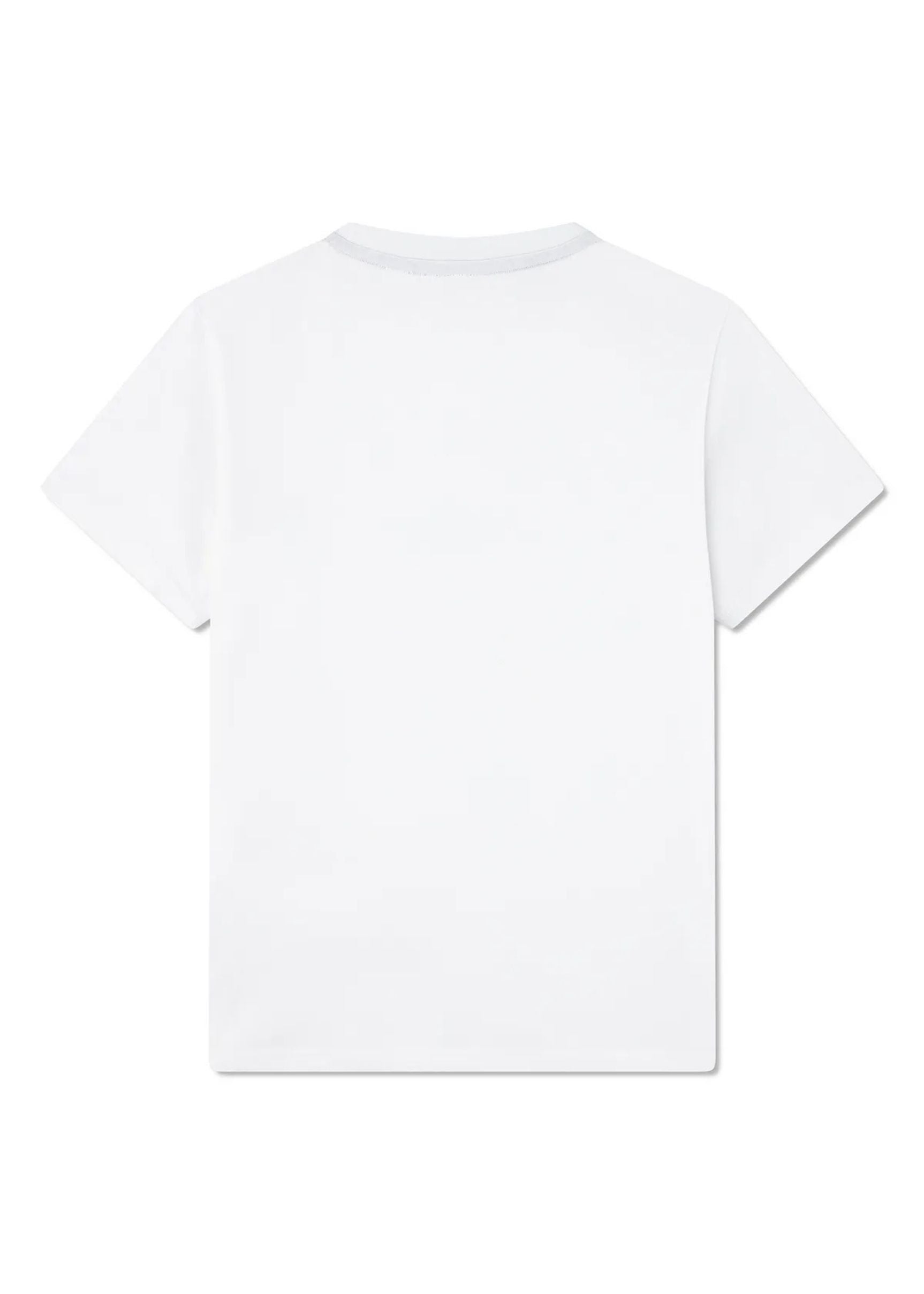 Camiseta Lacoste Minimalista Blanca