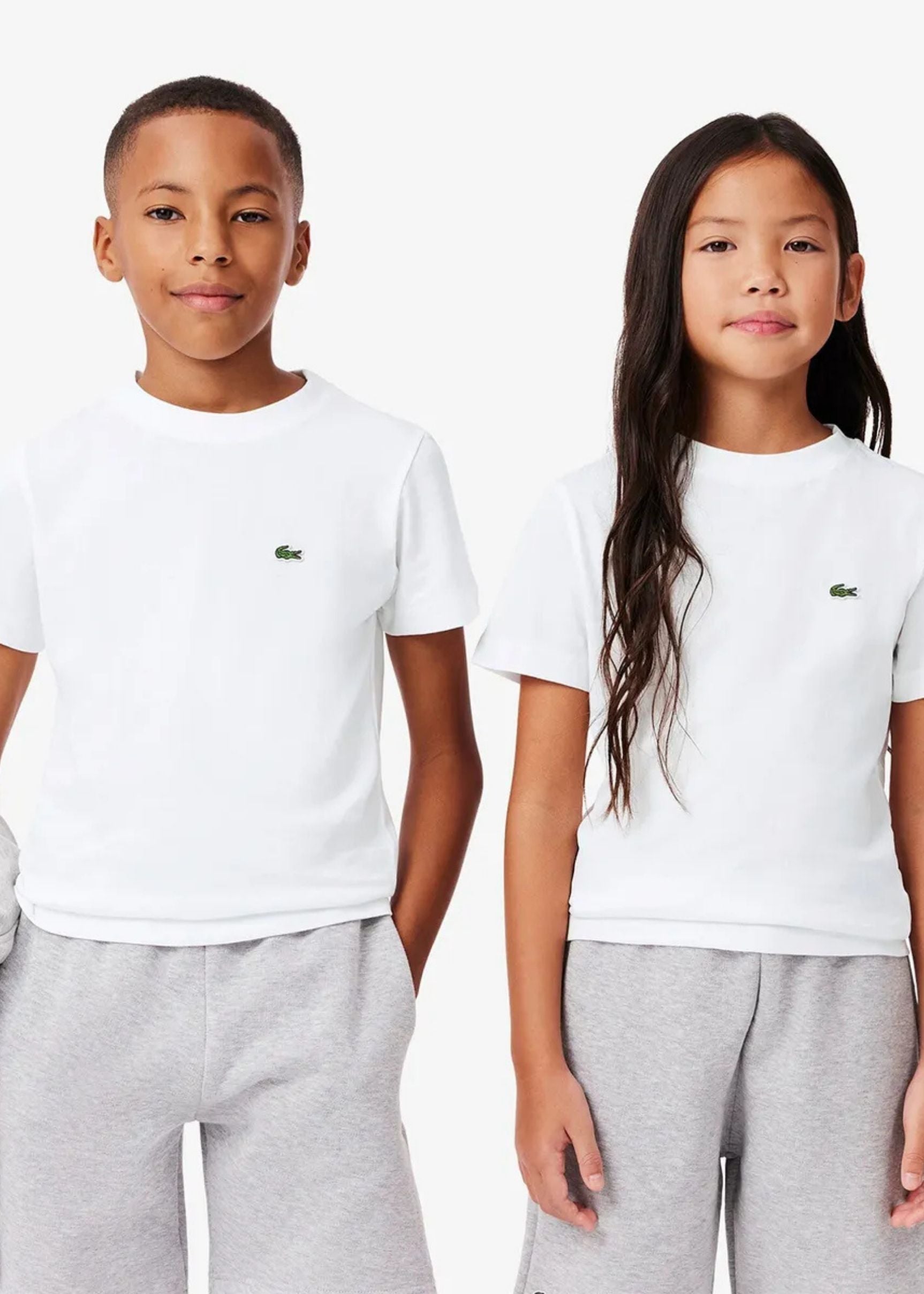 Camiseta Lacoste Minimalista Blanca