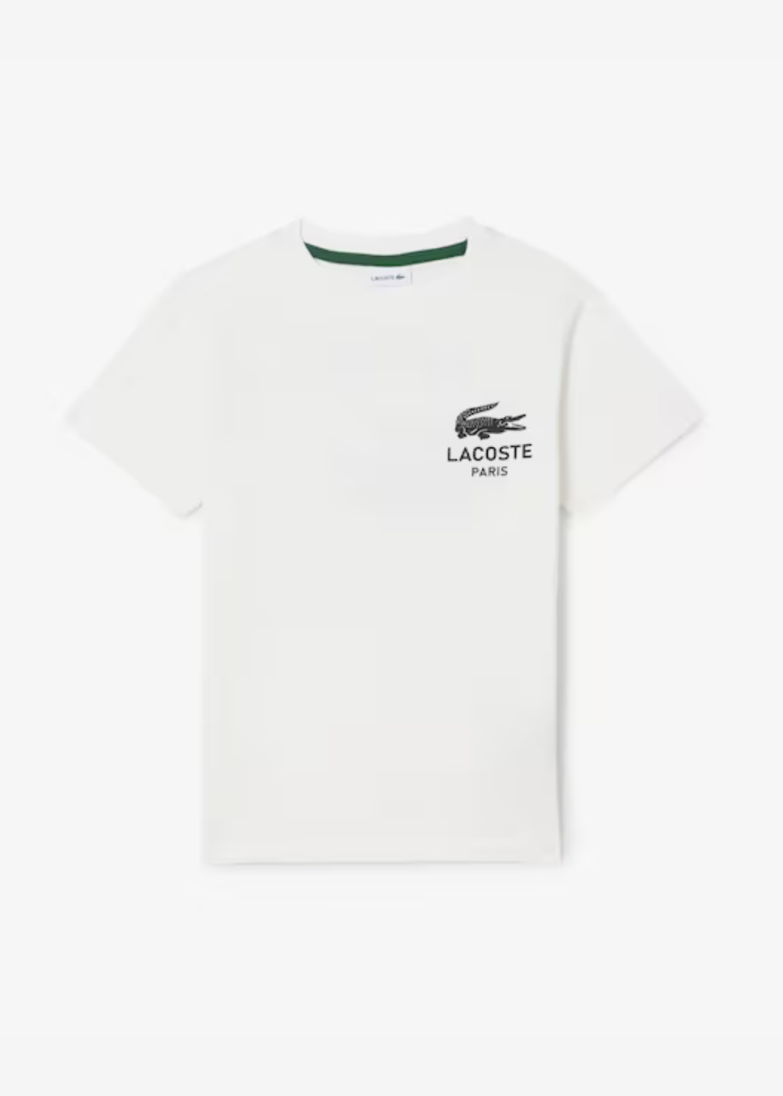 Camiseta Lacoste Blanca Maxi Print