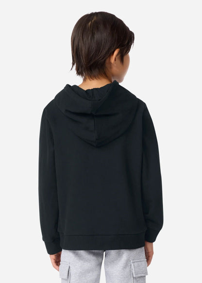 Hoodie Maxi Logo Lacoste Negro