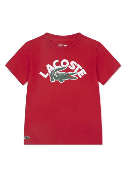 Camiseta Lacoste Maxi Logo Rojo