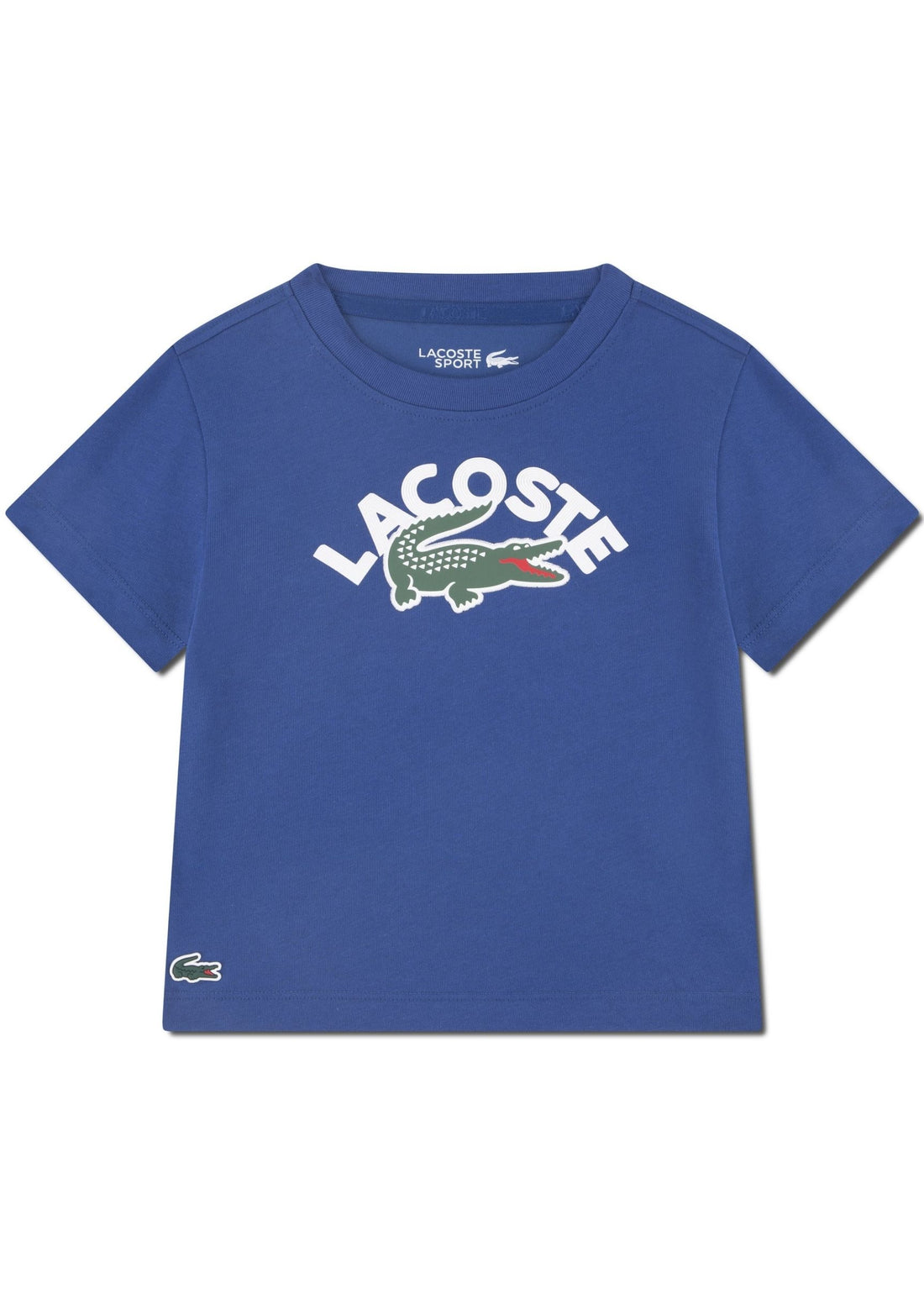 Camiseta Lacoste Maxi Logo Azul
