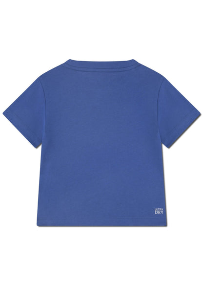 Camiseta Lacoste Maxi Logo Azul
