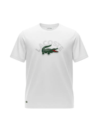 Camiseta Lacoste Maxi Logo Blanco