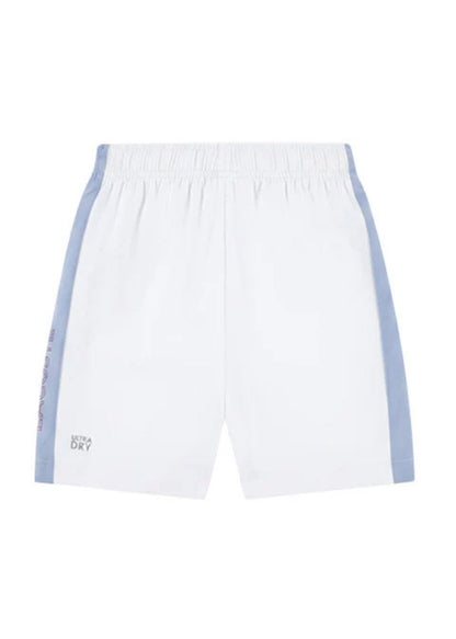 Bermuda Sports Bloques Blanco | Celeste