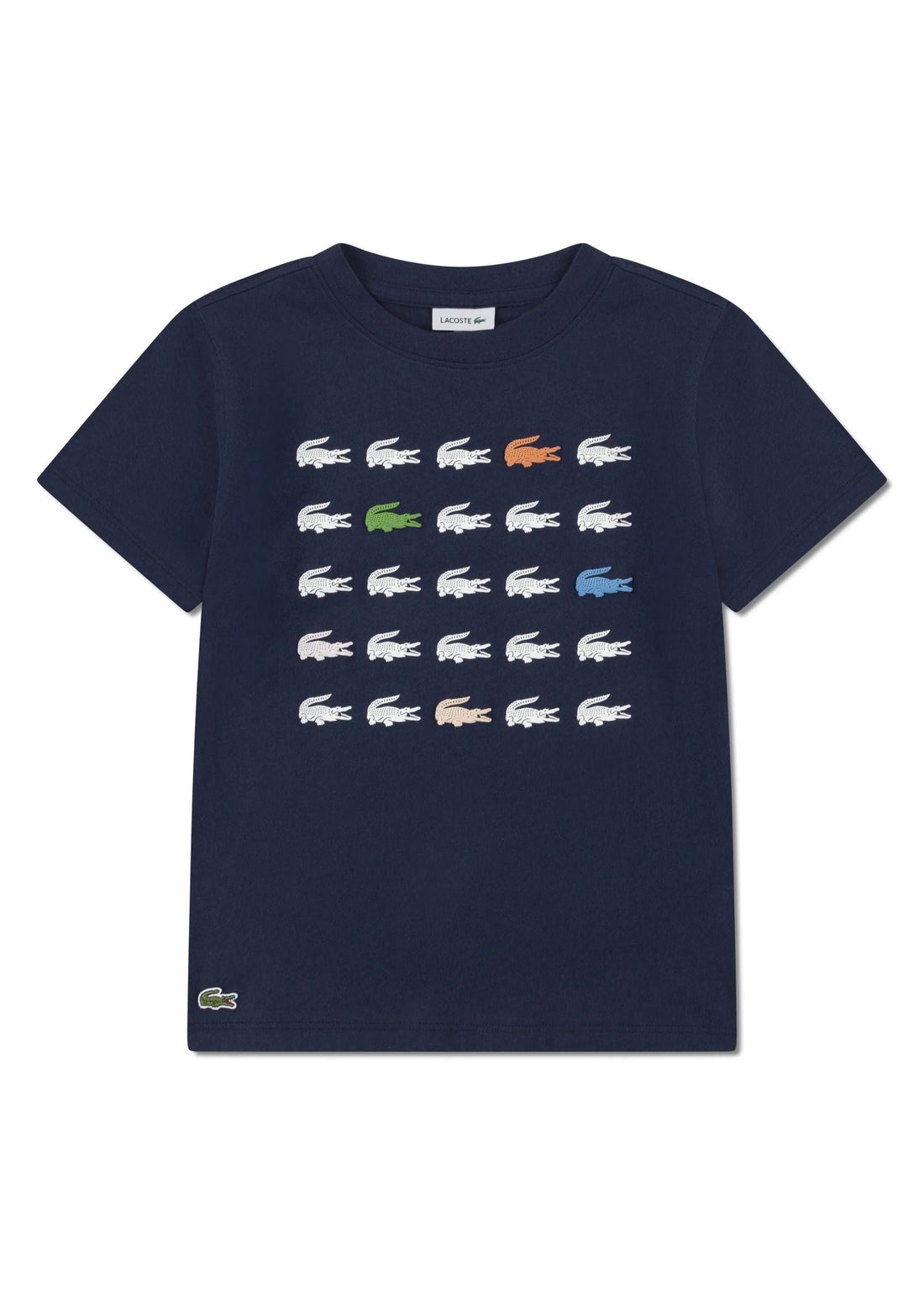 Camiseta Croc Grid Azul