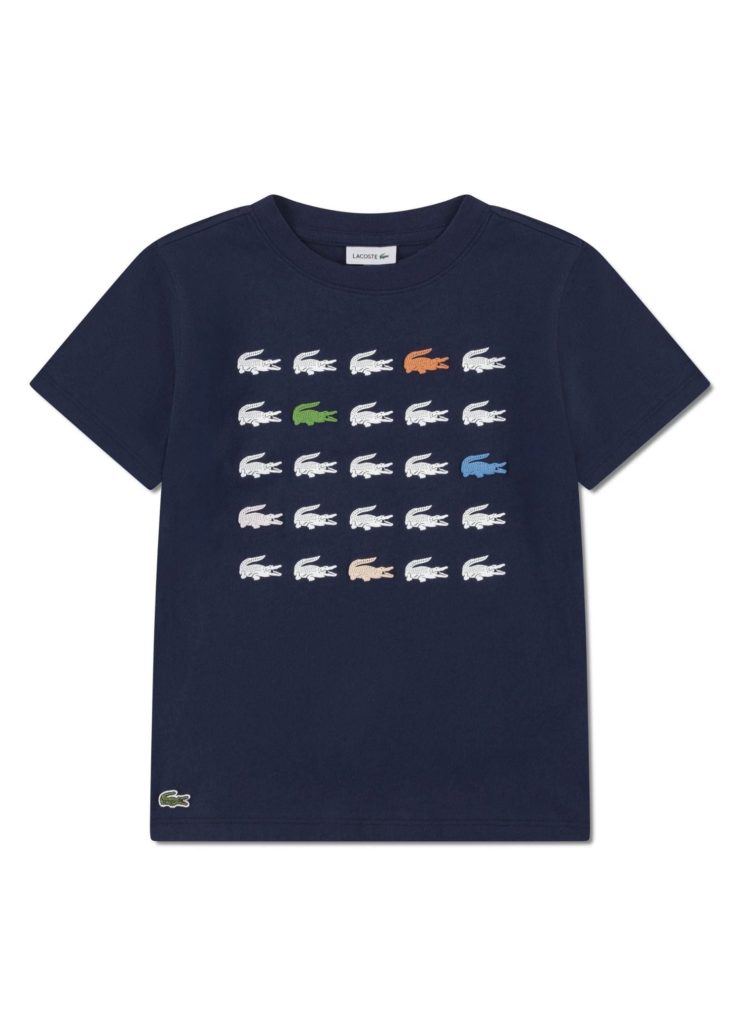 Camiseta Croc Grid Azul