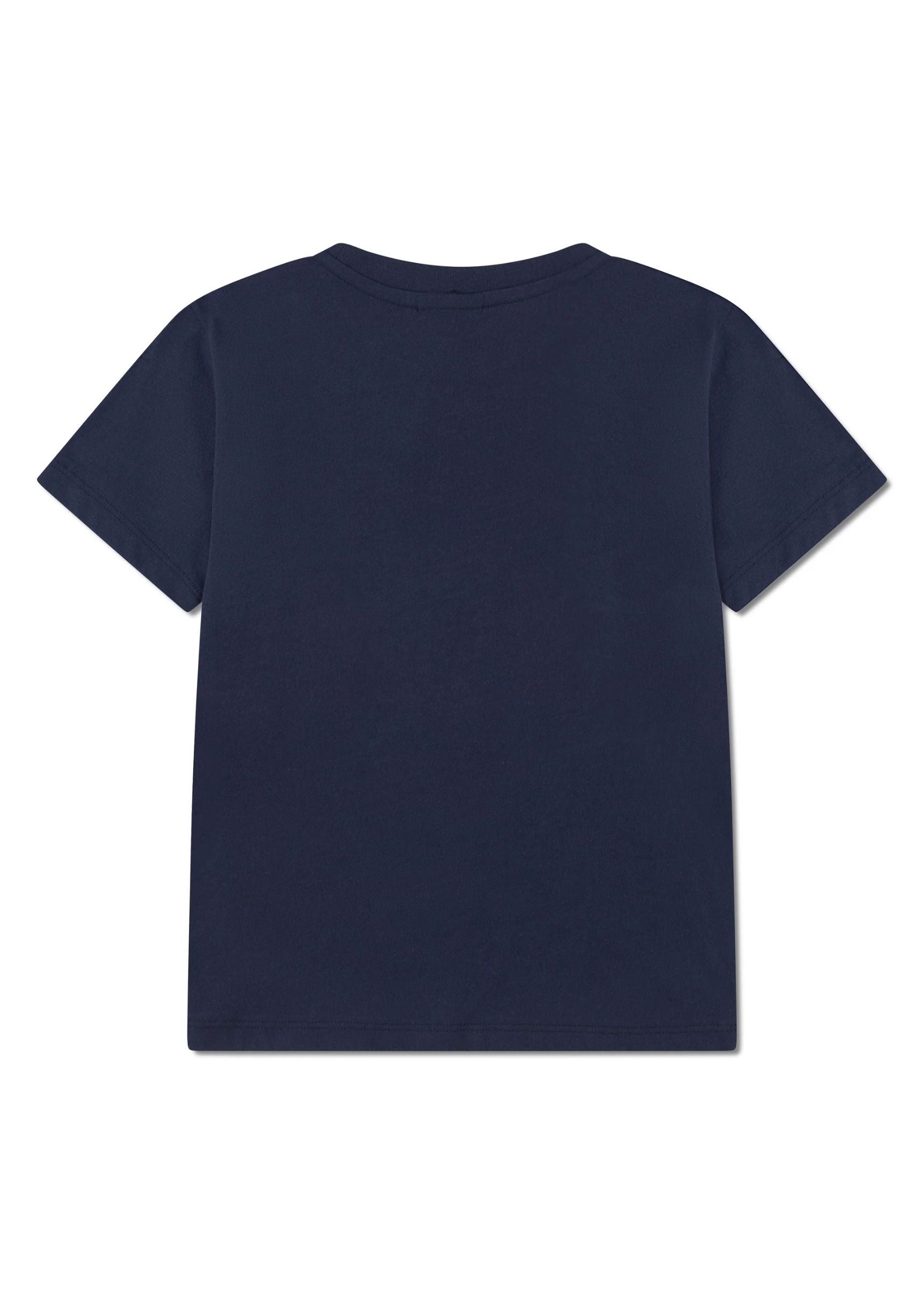 Camiseta Croc Grid Azul