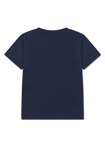 Camiseta Croc Grid Azul