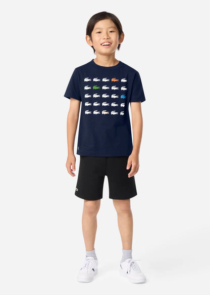 Camiseta Croc Grid Azul