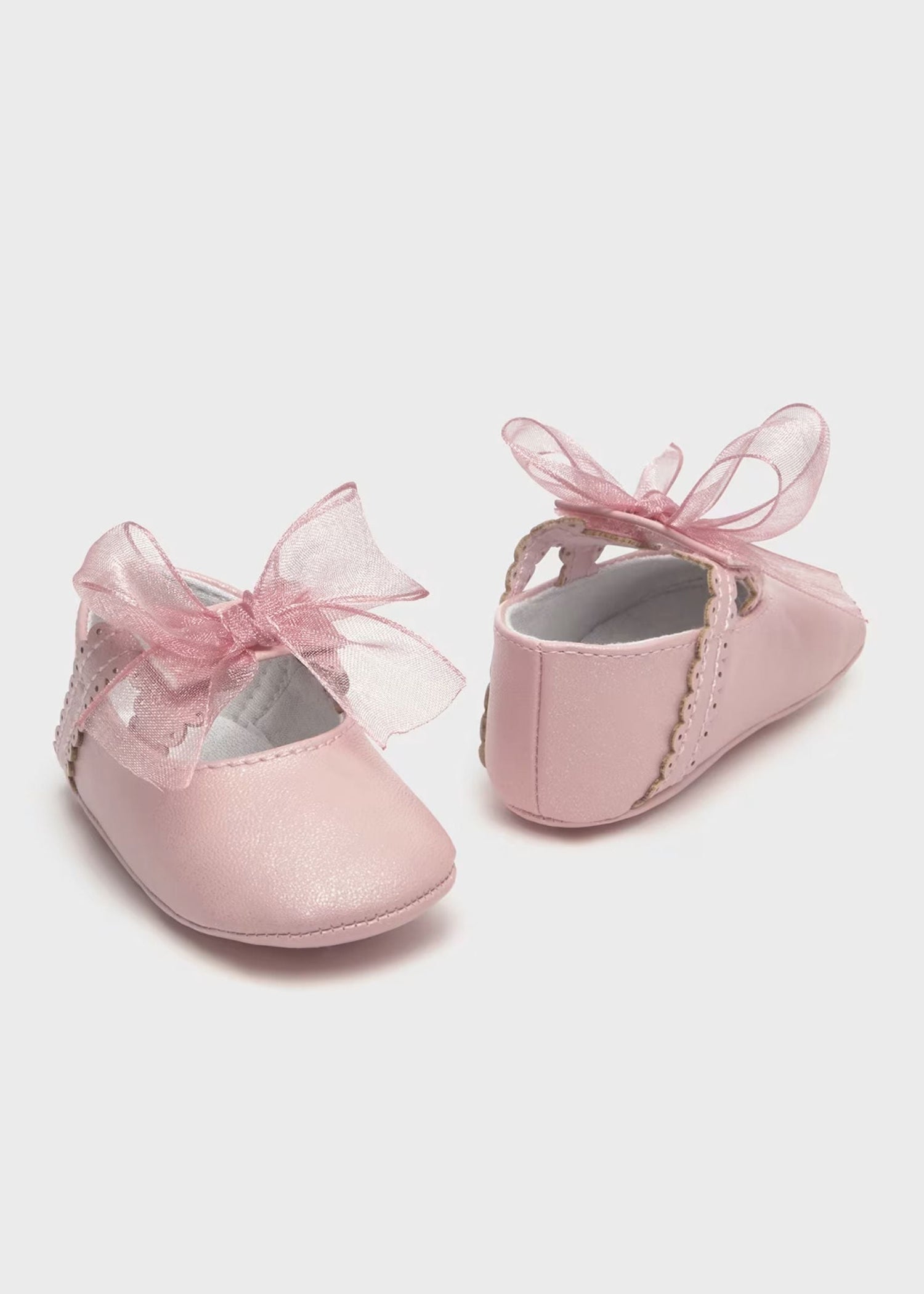 Zapatos Ceremonia Rosa Newborn Niña