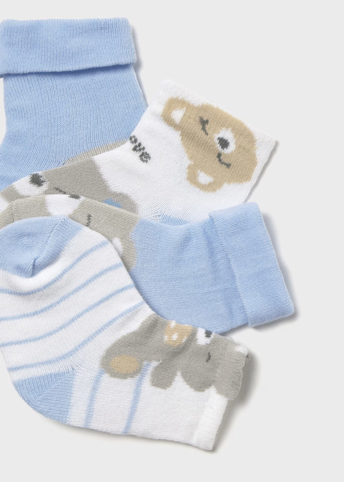Pack 4 Calcetines Celeste Newborn