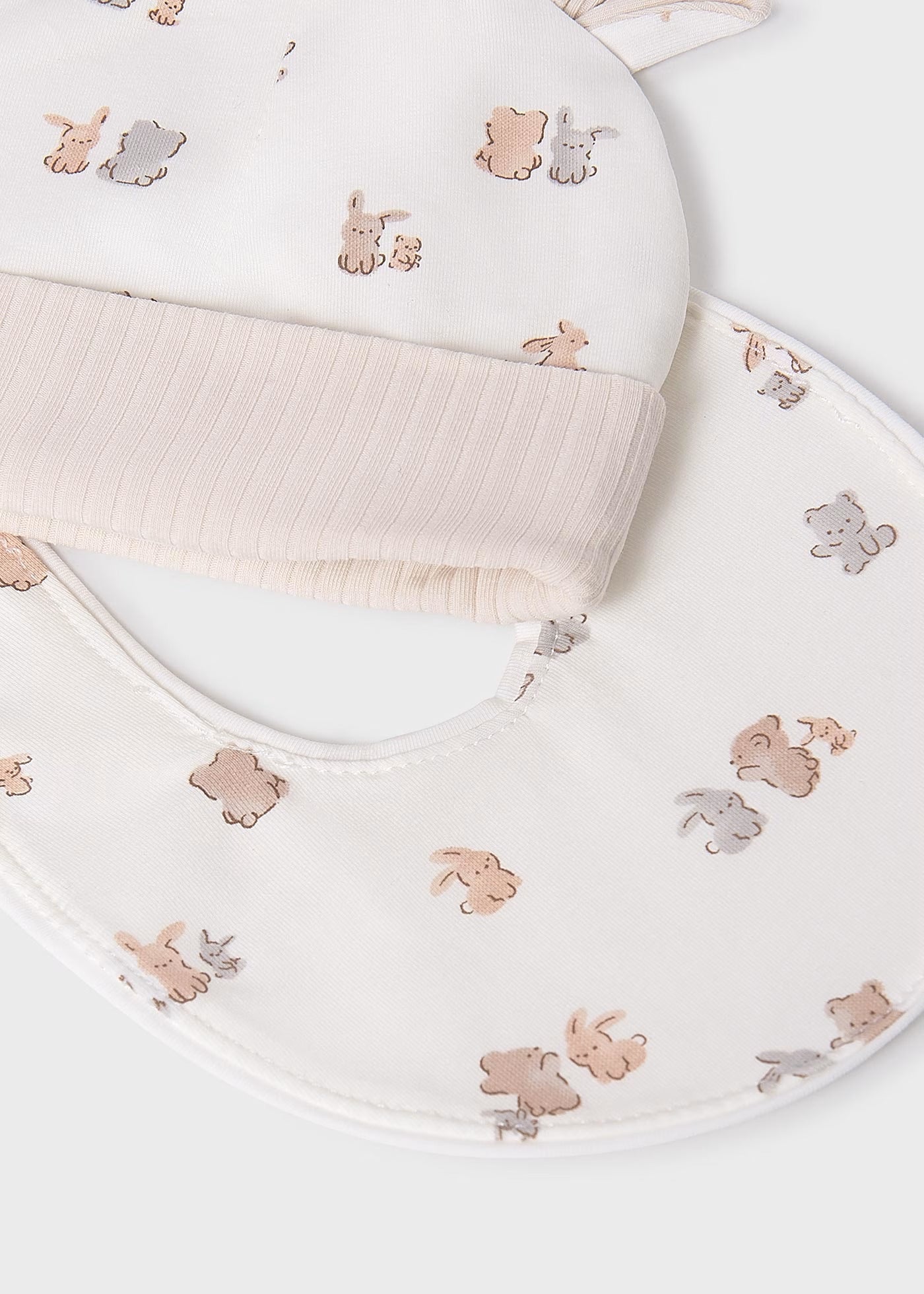 Primera Muda 3 Piezas Pijama Natural