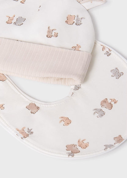 Primera Muda 3 Piezas Pijama Natural