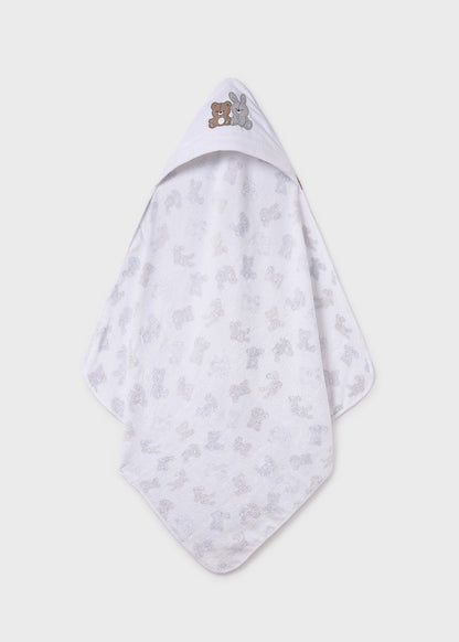 Toalla Capa Cute Bear Moka Newborn