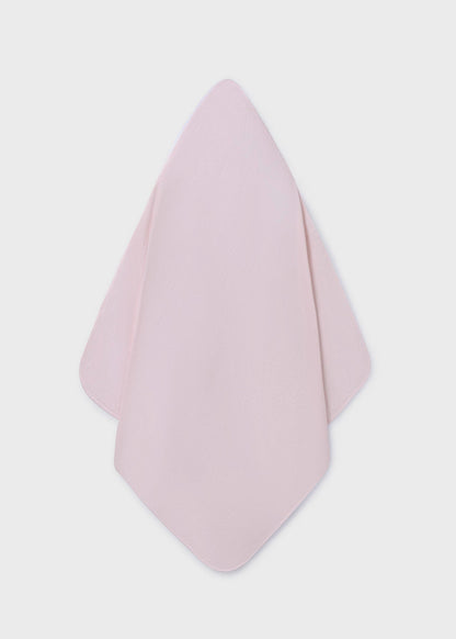 Toalla Capa Algodón Rosa Newborn