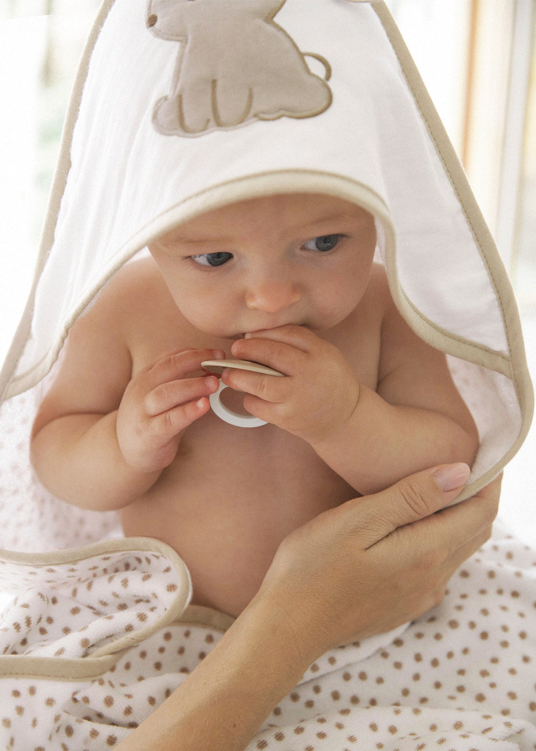 Toalla Little Bunny Latte Newborn